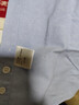 凡客誠品（VANCL）長(cháng)袖襯衫男全棉領(lǐng)尖扣牛津紡商務(wù)休閑經(jīng)典舒適襯衫 藍色 2XL 曬單實(shí)拍圖