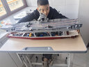 啟蒙積木福建艦航空母艦軍事模型拼裝玩具男孩生日禮物6-12歲 福建艦 曬單實(shí)拍圖