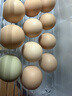 山林里有機蟲(chóng)草雞蛋30枚、無(wú)抗無(wú)農殘、吃蟲(chóng)吃草的有機雞蛋更健康 30枚 不噴日期碼 曬單實(shí)拍圖