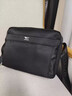 七匹狼男包休閑斜挎包新款單肩包輕便通勤外出便攜公文包男款郵差背包 款式一黑色 曬單實(shí)拍圖