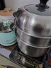 美的（Midea）蒸鍋湯鍋 304不銹鋼蒸鍋多層家用5-6個(gè)人蒸煮一體多功能鍋蒸包子 曬單實(shí)拍圖