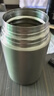 博奧尼BOAONI燜燒杯316不銹鋼悶燒懷保溫飯盒桶便攜燜燒壺罐鍋煮粥帶飯 鋼本色【旗艦款】1000ml 曬單實(shí)拍圖