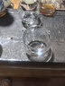 高檔主人杯水晶玻璃杯扳指杯透明杯子功夫茶道杯高顏值中式茶杯 透明扳指杯-1個(gè)裝85ml 曬單實(shí)拍圖