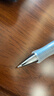 百樂(lè )（PILOT）G-2中性筆芯子彈頭筆芯簽字筆練字水筆筆芯速干 BLS-G2-7-B 0.7mm 黑 單支 曬單實(shí)拍圖