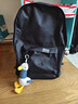 雙肩包中學(xué)生書(shū)包大容量男女韓版旅行背包學(xué)院風(fēng)時(shí)尚電腦包休閑包 黑色標準款 曬單實(shí)拍圖