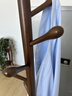棲音閣實(shí)木衣架落地臥室衣帽架客廳掛衣服架子落地衣架家用立式掛包架 曬單實(shí)拍圖