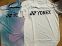 YONEX尤尼克斯羽毛球服男款短袖吸汗透氣比賽訓練T恤 115095黑色L 曬單實(shí)拍圖