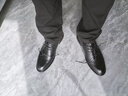 紅蜻蜓真皮男鞋春夏舒適商務(wù)休閑皮鞋高級正裝德比鞋婚鞋WTA7376黑色43 曬單實(shí)拍圖