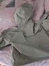 優(yōu)衣庫女裝防風(fēng)立領(lǐng)茄克/外套夾克26春夏新款484709 50 淺綠色 S 曬單實(shí)拍圖