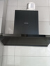 百得（BEST）華帝出品抽油煙機家用超薄變頻油煙機大吸力脫排油煙機頂側一體1200Pa油煙機燃氣灶套裝 【單煙機EX800】32立方+揮手智控 曬單實(shí)拍圖