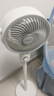 艾美特（AIRMATE）空氣循環(huán)扇家用落地循環(huán)扇大風(fēng)量電風(fēng)扇升級加高靜音柔風(fēng)落地扇臺立三用香薰驅蚊換氣扇 【風(fēng)大音輕/10米遠距送風(fēng)】小暴風(fēng)循環(huán)扇 曬單實(shí)拍圖