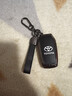 率揚適用豐田進(jìn)口蘭德酷路澤鑰匙套專(zhuān)用霸道陸地巡洋艦普銳鎖匙殼汽車(chē) (槍殼黑皮)全包+皮革扣 曬單實(shí)拍圖