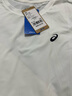 亞瑟士（asics）兒童26年夏季新款吸濕速干運動(dòng)圓領(lǐng)輕薄透氣T恤 白色-短袖 175 曬單實(shí)拍圖