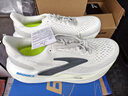 布魯克斯（BROOKS）Glycerin甘油MAX 超級甘油男女跑步鞋透氣緩震專(zhuān)業(yè)運動(dòng)鞋慢跑鞋 男款 灰色/黑色/熒光黃綠 42 曬單實(shí)拍圖
