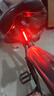 西騎者（WestBiking）自行車(chē)領(lǐng)航燈流水尾燈LED可換燈條插拔式自行車(chē)尾燈警示燈 紅藍燈條組合【雙色款】 曬單實(shí)拍圖