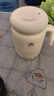 東方沁小陶燉電燉杯多功能燉煮一體養生壺煮茶熱牛奶杯辦公室全自動(dòng)恒溫保溫燒水杯 【一人食小陶燉】茶漏茶碟款 0.35L 曬單實(shí)拍圖