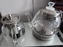 FUNORK全自動(dòng)上水電熱水壺電茶壺泡茶專(zhuān)用燒水器茶臺燒水壺一體機茶桌茶幾嵌入式茶具 保溫款不銹鋼色（37x20cm） 曬單實(shí)拍圖