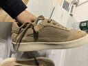 百麗張凌赫同款編織透氣休閑板鞋男26夏商場(chǎng)款舒適潮搭德訓鞋9BD01BM6 淺棕色【張凌赫同款】 40 曬單實(shí)拍圖
