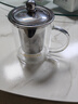 金灶（KAMJOVE）茶壺飄逸杯 功夫茶壺 茶水分離玻璃泡茶壺辦公室茶具過(guò)濾花茶壺 A-01【350ml】 曬單實(shí)拍圖