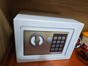 保險箱存錢(qián)罐保險柜密碼箱密碼鎖虎牌同款小型密碼鎖兒童存錢(qián)罐可存可取防盜保險柜家用保險箱家用 小保險-電子密碼-白-投幣 230mm*170mm*170mm 曬單實(shí)拍圖
