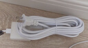 【京東物流】插座延長(cháng)線(xiàn)加長(cháng)線(xiàn)風(fēng)扇小吊扇二孔電源線(xiàn)電動(dòng)車(chē)電腦手機充電器延長(cháng)線(xiàn) 直插兩頭【白色】 防凍線(xiàn)抗老化-線(xiàn)長(cháng)5米 曬單實(shí)拍圖