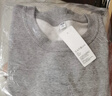優(yōu)衣庫男裝女裝衛衣/長(cháng)袖運動(dòng)衫482308 479797 475377 482308/06鉛灰色 L 曬單實(shí)拍圖