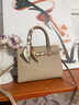 viney牛皮包包女包高檔手提媽媽包品牌斜挎包生日禮物高級感送女友老婆 曬單實(shí)拍圖
