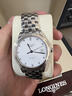 浪琴（LONGINES）【二手99新】浪琴LONGINES軍旗系列 超薄鉆石刻度全自動(dòng)機械瑞士男表 精品二手浪琴手表 35.6mm 白盤(pán)鉆刻 L4.774.4.27.6 曬單實(shí)拍圖