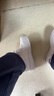 361°運動(dòng)男鞋春夏季學(xué)生復古厚底增高小白休閑板鞋子男672426615-1 曬單實(shí)拍圖