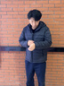 波司登26春季鴨絨輕薄羽絨服連帽三防科技男短款外套B260135007DS 曬單實(shí)拍圖