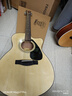 雅馬哈（YAMAHA）FS100C民謠吉他初學(xué)者入門(mén)男女木吉它jita樂(lè )器木吉他缺角40英寸 曬單實(shí)拍圖