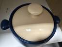 蘇泊爾（SUPOR）砂鍋耐高溫不易開(kāi)裂家用煲仔飯砂鍋中藥煎藥煲湯沙鍋燉鍋陶瓷鍋 深湯煲【適用3~5人】 3.5L 曬單實(shí)拍圖