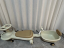 看寶貝（lookbaby）兒童扭扭車(chē)1-3歲溜溜車(chē)搖搖車(chē)寶寶扭扭車(chē)防側翻嬰兒扭扭車(chē) 云朵灰+拖斗+拉桿 曬單實(shí)拍圖