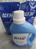 藍月亮亮白增艷洗衣液 薰衣草香 1kg*5袋 原液補充裝 護色增艷 強效去污 曬單實(shí)拍圖