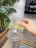 摩潔村送發(fā)光杯墊洋酒杯紅酒杯威士忌酒杯輕奢酒具無(wú)鉛水晶玻璃浮雕工藝 編織款 280ml 1只 【帶底座】送發(fā)光杯墊 曬單實(shí)拍圖