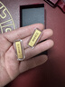 曼舒愛(ài)足金999黃金金條 投資金條 足金金條分期付款 黃金投資儲值 5g 曬單實(shí)拍圖