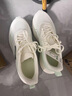 安踏漫步2輕便跑鞋男鞋2026夏季新款減震透氣耐磨運動(dòng)鞋軟底慢跑鞋 象牙白/淺曦綠 42 (美碼8.5) 曬單實(shí)拍圖