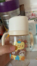 小土豆（potato）PPSU吸管奶瓶一歲以上大寶寶帶手柄重力球吸嘴330ml 奶油白 曬單實(shí)拍圖