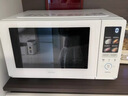 美的（Midea）【新品上市】臺式變頻900W微波爐家用平板光波爐微烤箱一體機多功能26年新品C232 白色 【升級900瓦23升】C232 23L 曬單實(shí)拍圖
