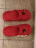 chedoir2025新款蘋(píng)果拖鞋女四季戶(hù)外室內辦公室休閑舒適情侶拖鞋男 紅蘋(píng)果 38-39 【適合38-39碼】 曬單實(shí)拍圖