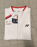 YONEX2026新款尤尼克斯羽毛球服秋冬長(cháng)袖yy外套YOBC5142CR速干網(wǎng)球服 YOBC5142CR白色 男款 L 曬單實(shí)拍圖