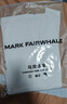 馬克華菲（MARK FAIRWHALE）白色日系短袖t恤男夏季潮流純棉圓領(lǐng)重磅休閑男士潮牌ins半袖衫男 黑#藝術(shù)框框 L 曬單實(shí)拍圖