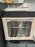 高比克（UKOEO）80S風(fēng)平一體家用烤箱私房烘焙大容量獨立溫控不銹鋼內膽米白色56L 曬單實(shí)拍圖