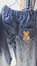 迪士尼女童牛仔褲長(cháng)褲2026春季新款兒童喇叭褲寬松休閑褲子 曬單實(shí)拍圖