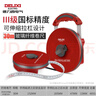 得力(deli)30m耐用皮卷尺操場(chǎng)盤(pán)式皮卷尺軟尺測量尺子 8218 黑色 曬單實(shí)拍圖
