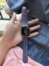 Apple/蘋(píng)果 Watch S11 智能手表GPS款46毫米銀色鋁金屬表殼霧紫色運動(dòng)型表帶S/M MEVW4CH/B 曬單實(shí)拍圖