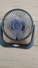 電風(fēng)扇小風(fēng)扇臺式桌面風(fēng)扇循環(huán)扇空調扇迷你便攜戶(hù)外風(fēng)扇靜音散熱風(fēng)扇小型大風(fēng)力usb插電宿舍必備 灰紫色 曬單實(shí)拍圖