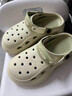 QYCKABY醫用手術(shù)室拖鞋女款防滑防臭夏季外穿2026新款沙灘包頭厚底洞洞鞋 米綠【手術(shù)室拖鞋】 38 -39標準碼 曬單實(shí)拍圖