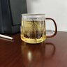 雅集耐熱玻璃茶杯茶水分離泡茶杯辦公室茶道喝茶杯子一葉菩提杯500ml 曬單實(shí)拍圖