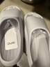 樸西新款EVA踩屎感厚底拖鞋女士居家室內情侶拖鞋男 灰色 42-43 曬單實(shí)拍圖